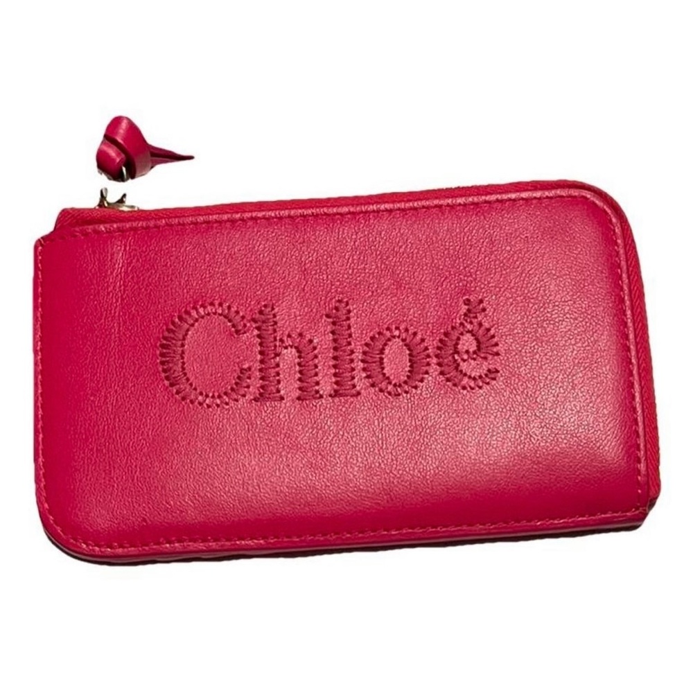 Chloe Pink Key & Card Holder